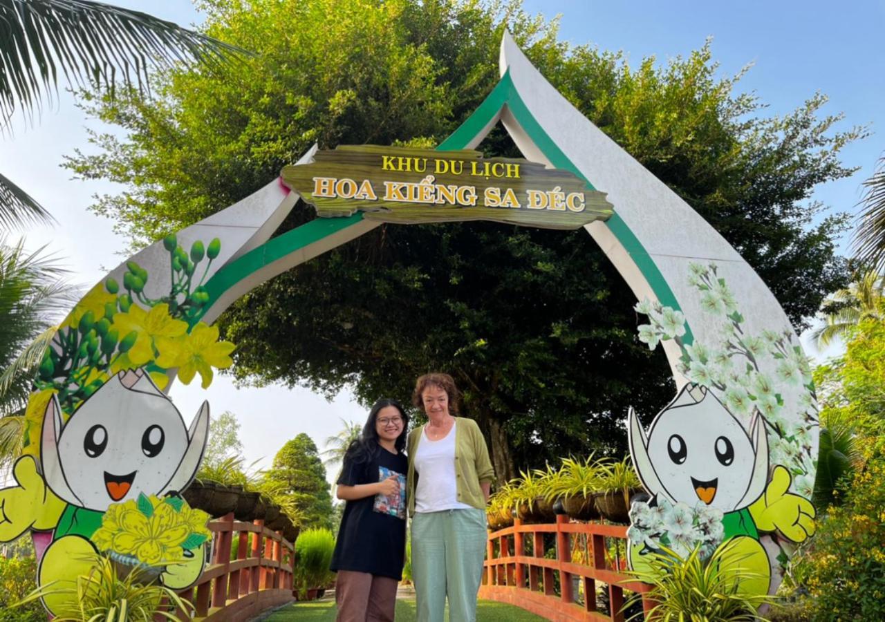 Sadec Farmstay - Khu Du LịCh Hoa KiẻNg Sa DéC Ap Khanh Nghia Kültér fotó